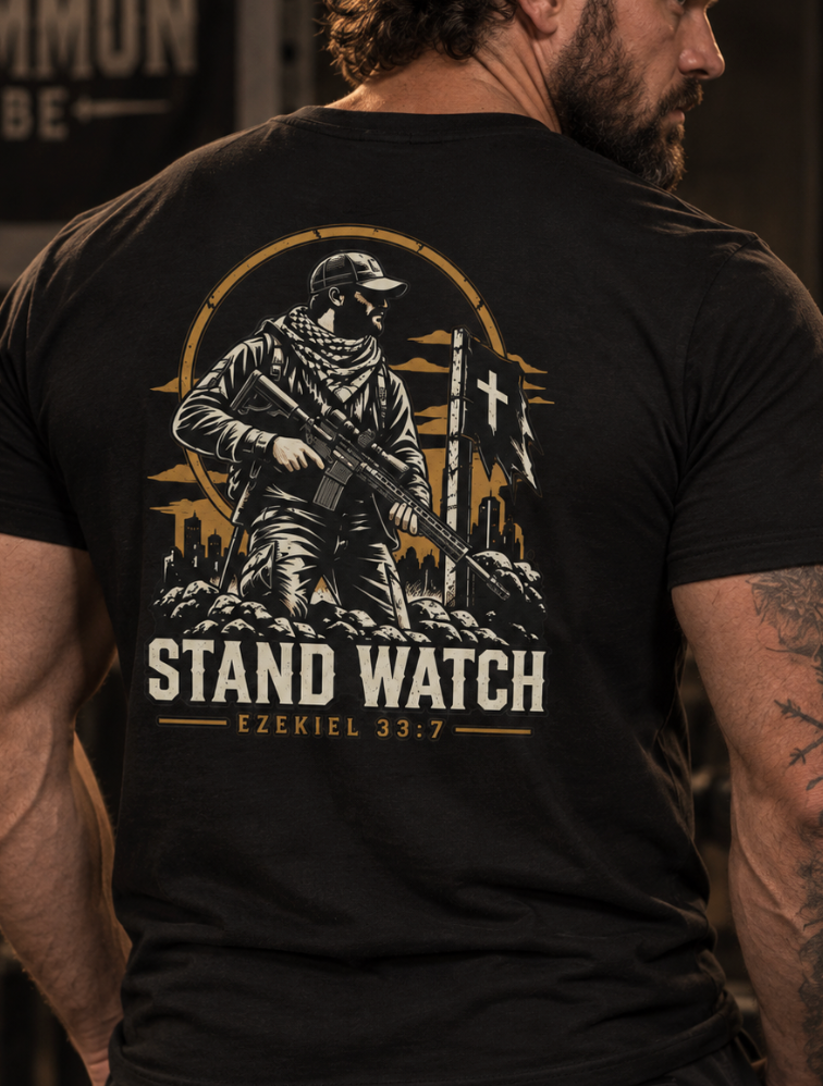 Stand Watch Tee — Ezekiel 33:7