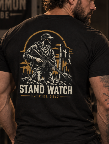 Stand Watch Tee — Ezekiel 33:7