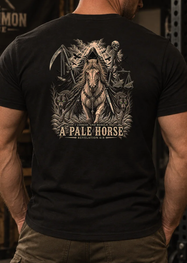 The Pale Horse Tee | Revelation 6:8