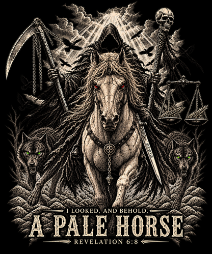 The Pale Horse Tee | Revelation 6:8